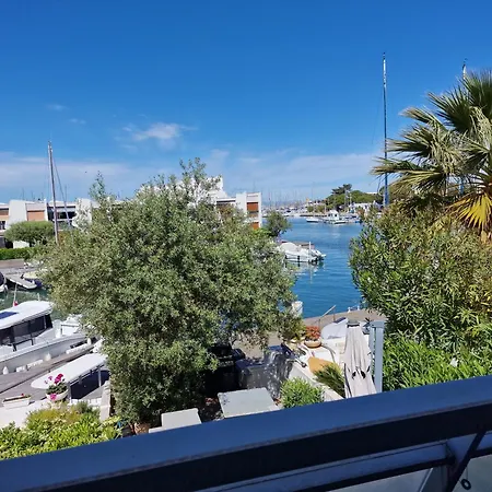 Marina Exceptionnelle - 8 Pers - 120 M2 Vue - Parentales - Cinema - Ponton וילה *