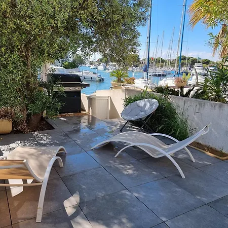 Marina Exceptionnelle - 8 Pers - 120 M2 Vue - Parentales - Cinema - Ponton Villa