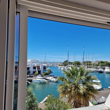 Marina Exceptionnelle - 8 Pers - 120 M2 Vue - Parentales - Cinéma - Ponton