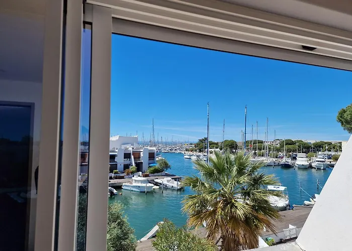 Marina Exceptionnelle - 8 Pers - 120 M2 Vue - Parentales - Cinema - Ponton