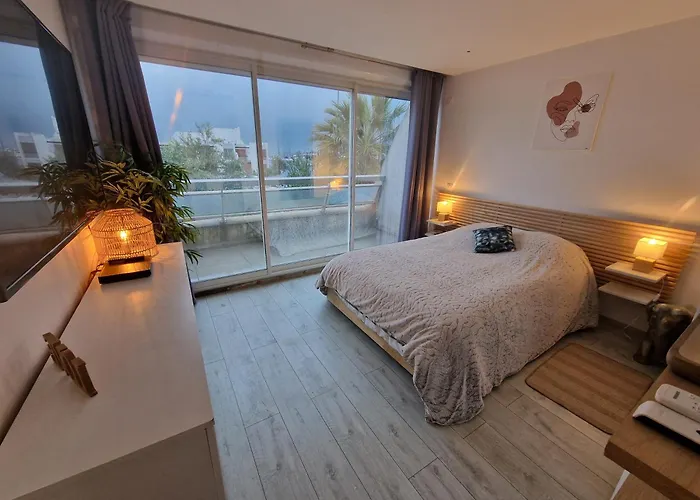 Marina Exceptionnelle - 8 Pers - 120 M2 Vue - Parentales - Cinema - Ponton * Ле-Гро-дю-Руа