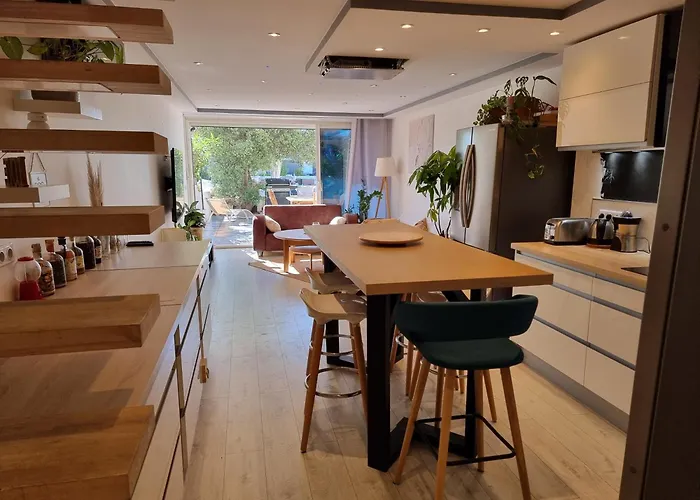 Marina Exceptionnelle - 8 Pers - 120 M2 Vue - Parentales - Cinema - Ponton Вилла *